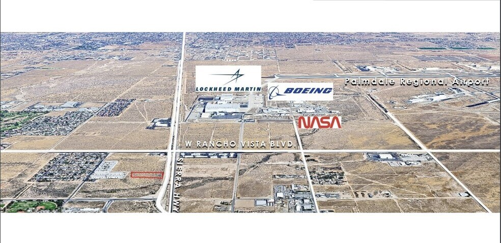 VAC/Sierra HWY/VIC Avenue M4, Palmdale, CA à vendre - Photo principale – Image 1 sur 3