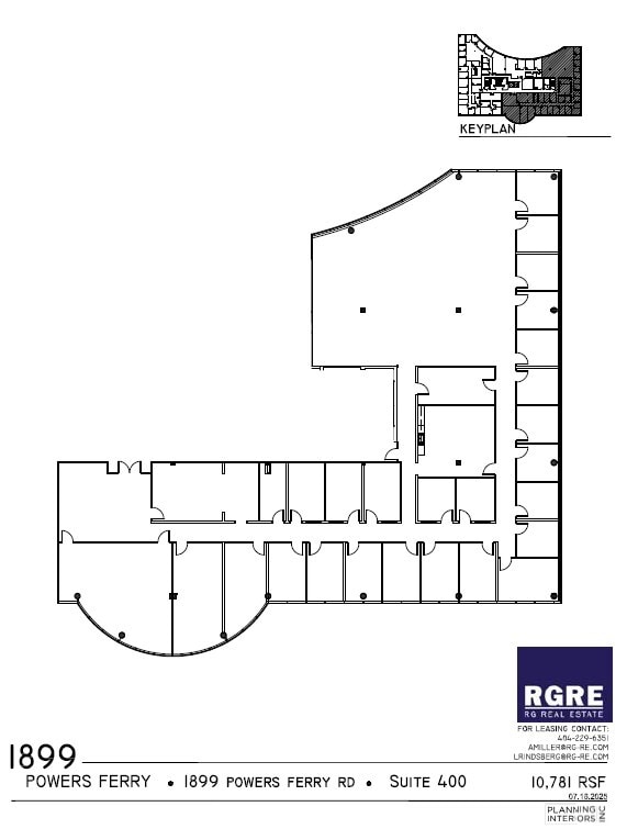 1899 Powers Ferry Rd SE, Atlanta, GA à louer Plan d’étage– Image 1 sur 1