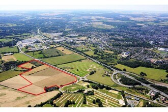 Vierzon - Vue aérienne vue de carte