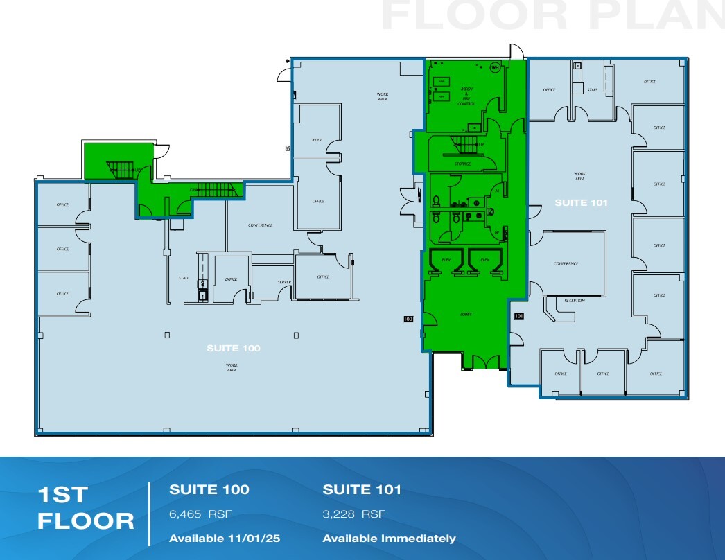 1910 Fairview Ave E, Seattle, WA à louer Plan d’étage– Image 1 sur 1