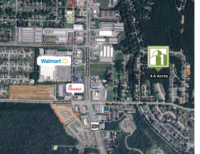 Chicamauga Trail, Huntsville, AL à vendre - Photo principale – Image 1 sur 1
