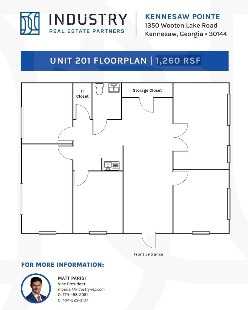 1350 Wooten Lake Rd, Kennesaw, GA à louer Plan d’étage– Image 1 sur 1