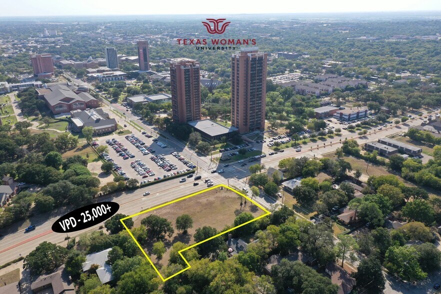 1804 Bell ave, Denton, TX à louer - Aérien – Image 1 sur 2
