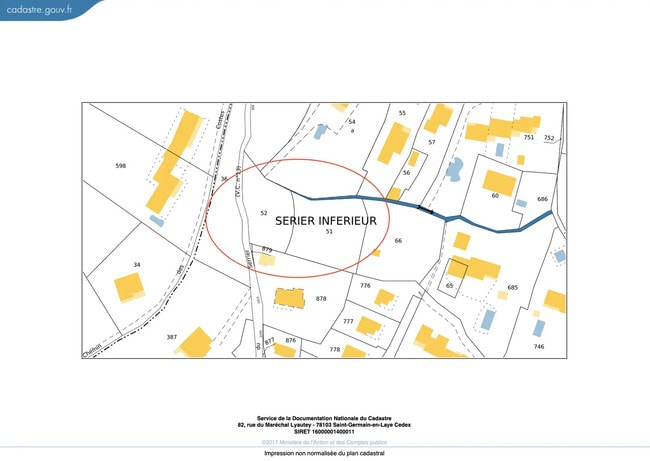 Plus de détails pour 985 Chemin Du Serrier N 13, La Turbie - Terrain à vendre