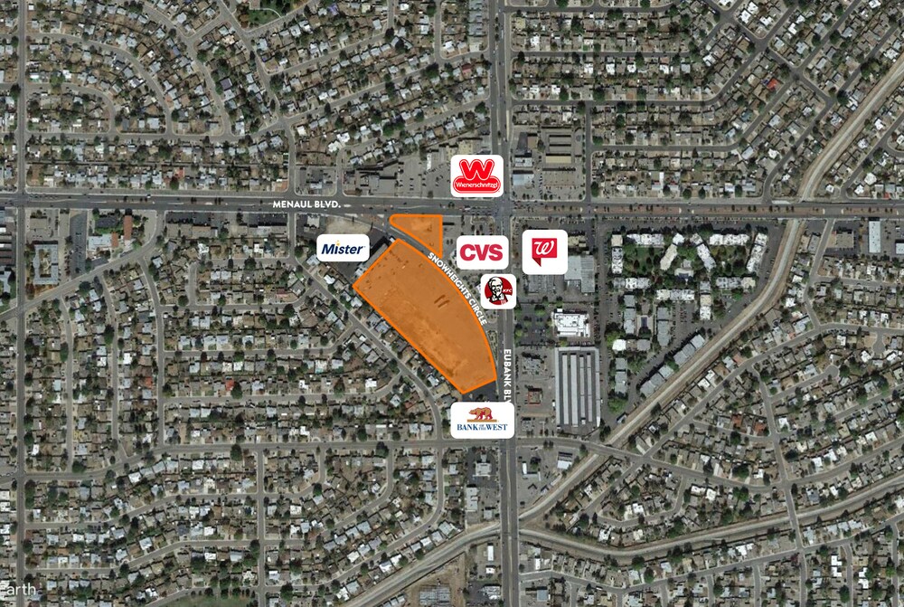 2113 Eubank Blvd NE, Albuquerque, NM à louer Aérien– Image 1 sur 2