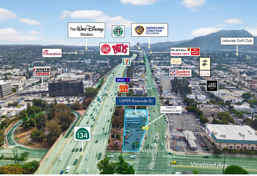 10999 Riverside Dr, North Hollywood, CA à louer - Photo de l’immeuble – Image 2 sur 23