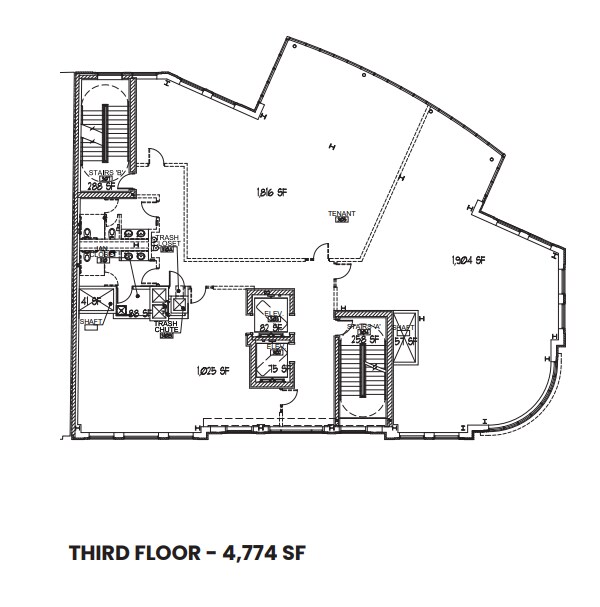 301 S Main St, Naperville, IL à louer Plan d’étage– Image 1 sur 1
