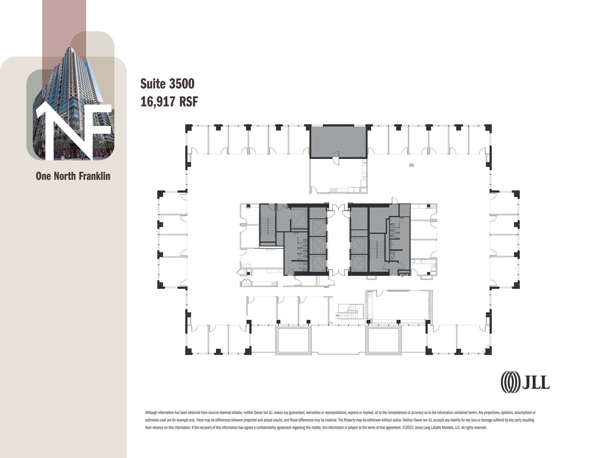 1 N Franklin St, Chicago, IL à louer Plan de site– Image 1 sur 13