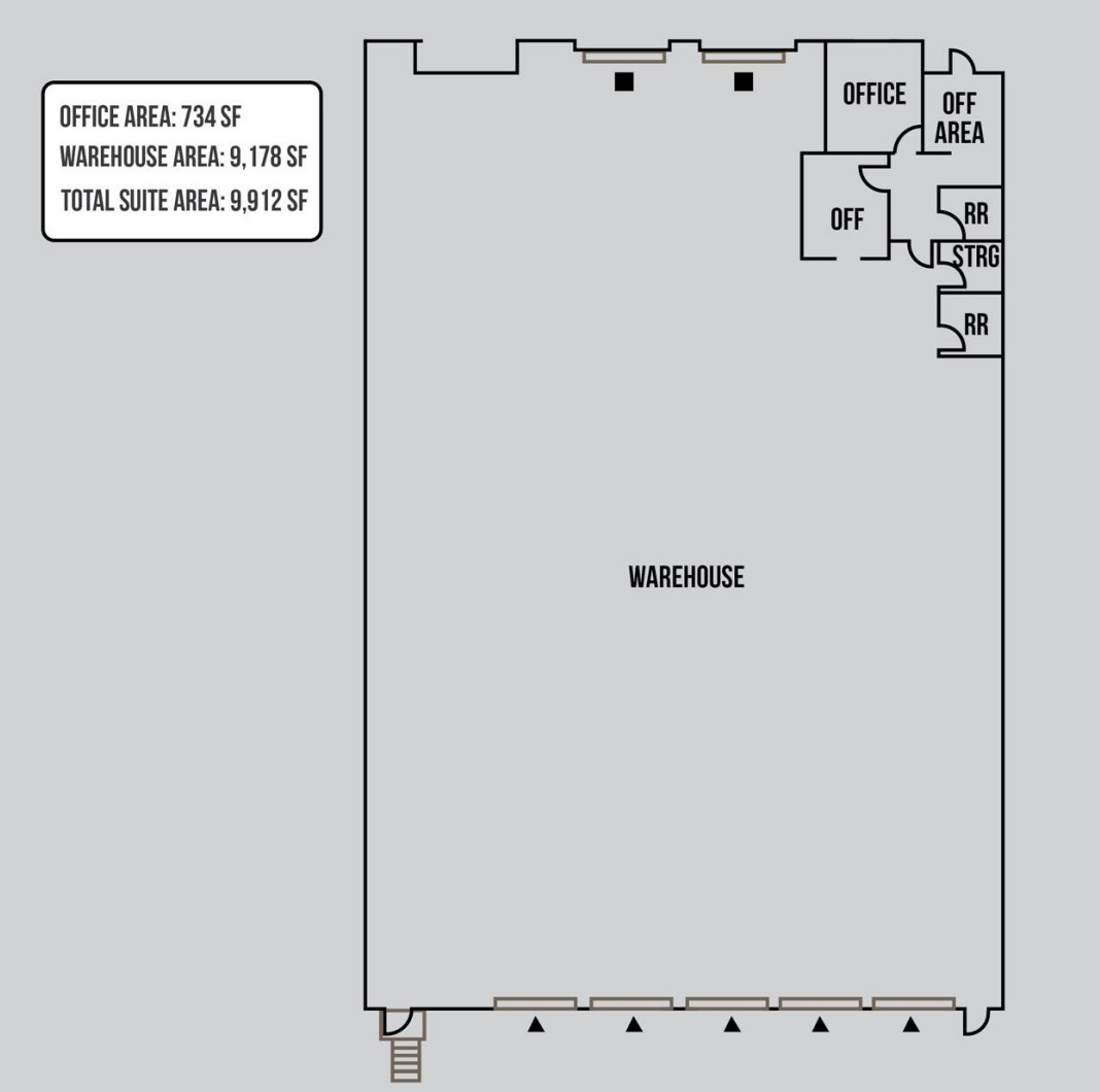 2350 Marconi Pl, San Diego, CA à louer Plan d’étage– Image 1 sur 1