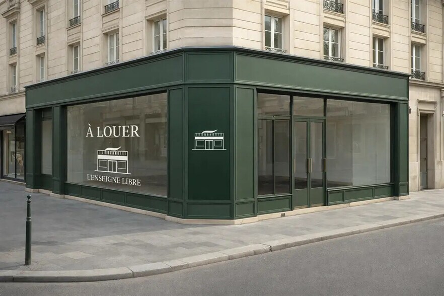 Local commercial dans Paris à louer - Photo de l’immeuble – Image 1 sur 3
