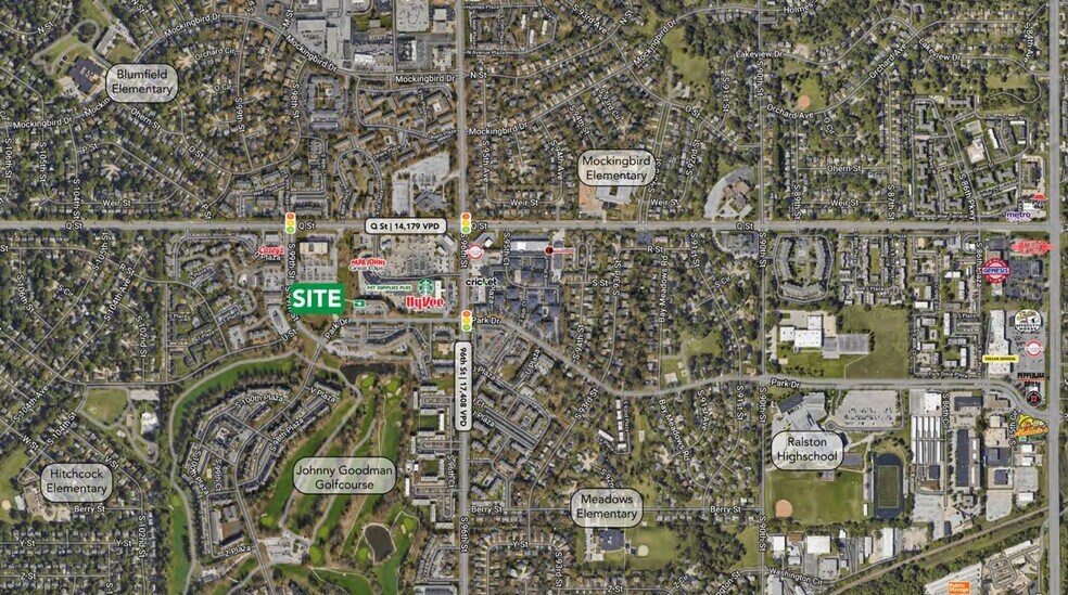 9720-9756 Park Dr, Omaha, NE à louer - Aérien – Image 3 sur 6