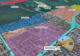548-550 NW 30th St, Miami, FL - VUE AÉRIENNE  vue de carte