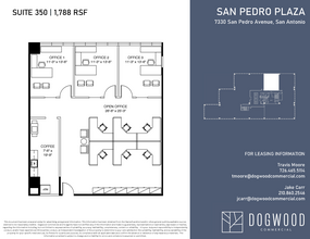 7330 San Pedro Ave, San Antonio, TX à louer Plan d’étage– Image 1 sur 1