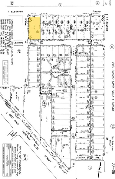 3114 Telegraph Rd, Ventura, CA à louer - Plan cadastral – Image 3 sur 3