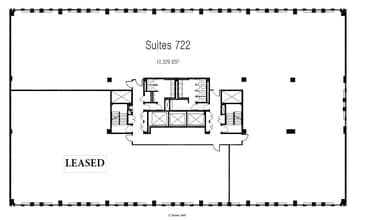 122 C St NW, Washington, DC à louer Plan d’étage– Image 1 sur 1