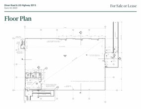 0 Dinan Rd, Dunn, NC à louer Plan d’étage– Image 1 sur 2