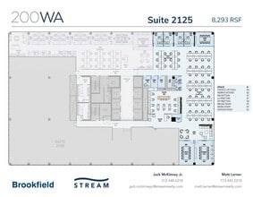 200 W Adams St, Chicago, IL à louer Plan d’étage– Image 1 sur 1