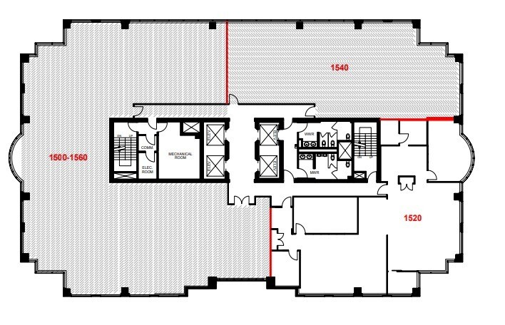 70 York St, Toronto, ON à louer Plan d’étage– Image 1 sur 1