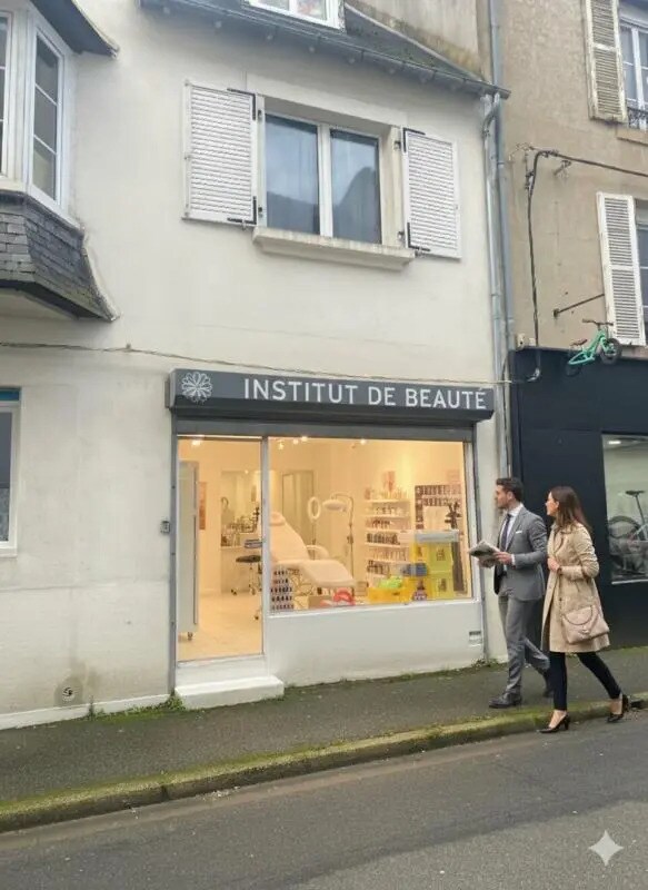 Local commercial dans Quimper à louer Photo de l’immeuble– Image 1 sur 2