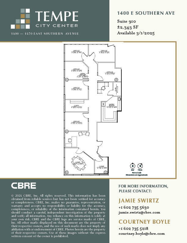 1400 E Southern Ave, Tempe, AZ à louer Plan d’étage– Image 1 sur 1
