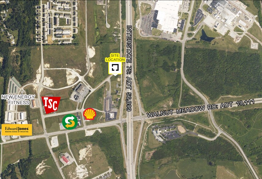 110 Old Peggy Flats Rd, Berea, KY à vendre - Aérien – Image 2 sur 6