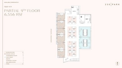 230 Park Ave, New York, NY à louer Plan d’étage– Image 1 sur 15