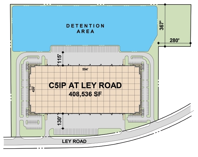9255 Ley Rd, Houston, TX à louer - Plan de site – Image 3 sur 5
