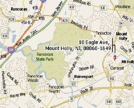 10 Lippincott Ln, Mount Holly, NJ - VUE AÉRIENNE  vue de carte
