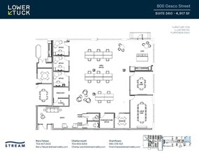 800 Gesco St, Charlotte, NC à louer Plan d’étage– Image 1 sur 1