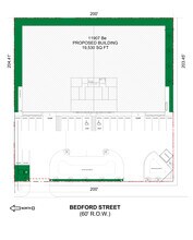 11907 Bedford St, Houston, TX à louer Plan de site– Image 1 sur 9
