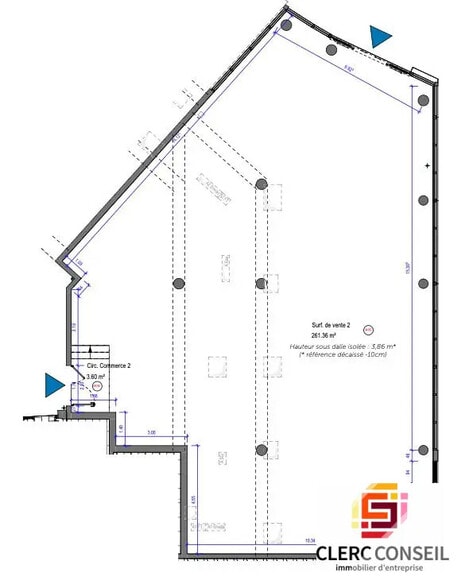 Local commercial dans Maromme à louer - Photo de l’immeuble – Image 2 sur 2