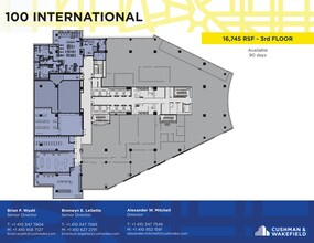 100 International Dr, Baltimore, MD à louer Plan d’étage– Image 1 sur 1