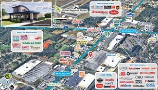 Plus de détails pour 585 Schillinger S rd, Mobile, AL - Local commercial à vendre