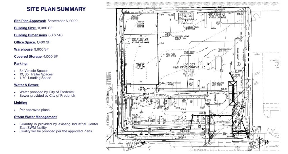1517 Tilco, Frederick, MD à vendre - Plan de site – Image 2 sur 2