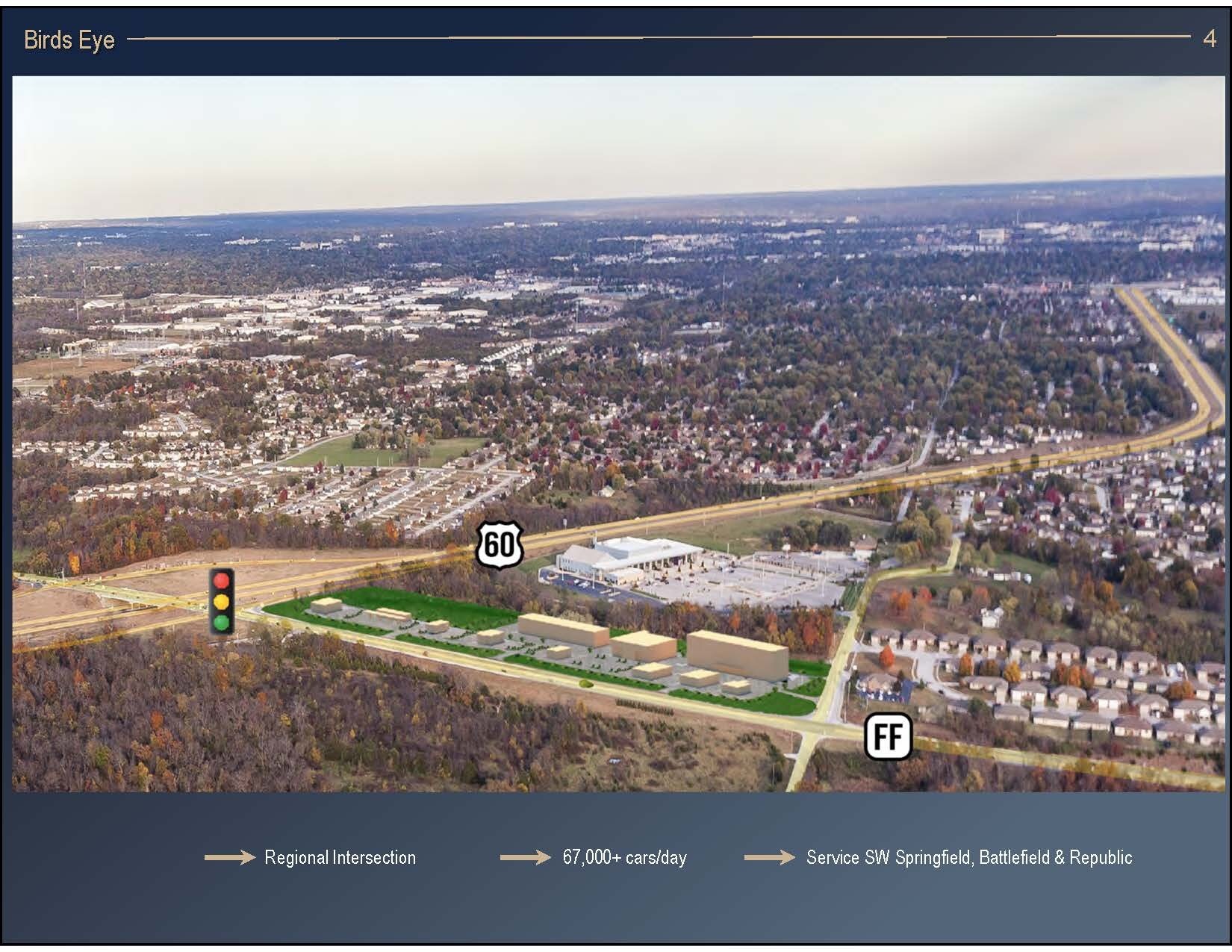 00 Hwy FF & West Bypass, Springfield, MO à vendre Aérien– Image 1 sur 4
