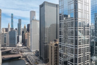 35 W Wacker Dr, Chicago, IL - Vue aérienne vue de carte
