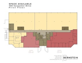 100 Carpenter Dr, Sterling, VA à louer Plan d’étage– Image 1 sur 1