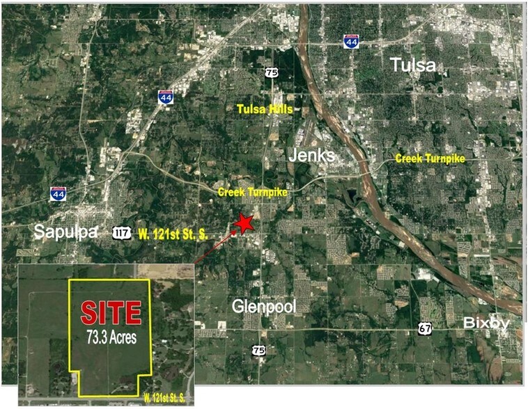 1757 W 121st St, Jenks, OK à vendre - Photo de l’immeuble – Image 2 sur 2