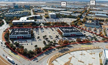 4650 Regent Blvd, Irving, TX - VUE AÉRIENNE  vue de carte