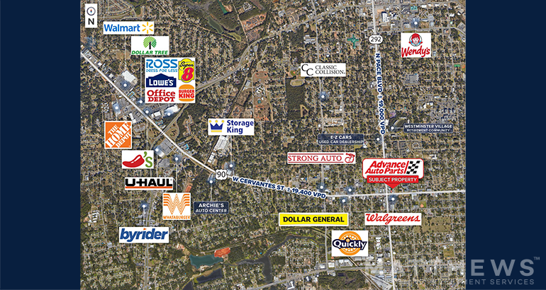 810 N Pace Blvd, Pensacola, FL à vendre - Photo de l’immeuble – Image 3 sur 3