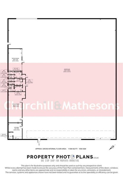 176A Park Ave, Londres à vendre - Plan d’étage – Image 1 sur 4