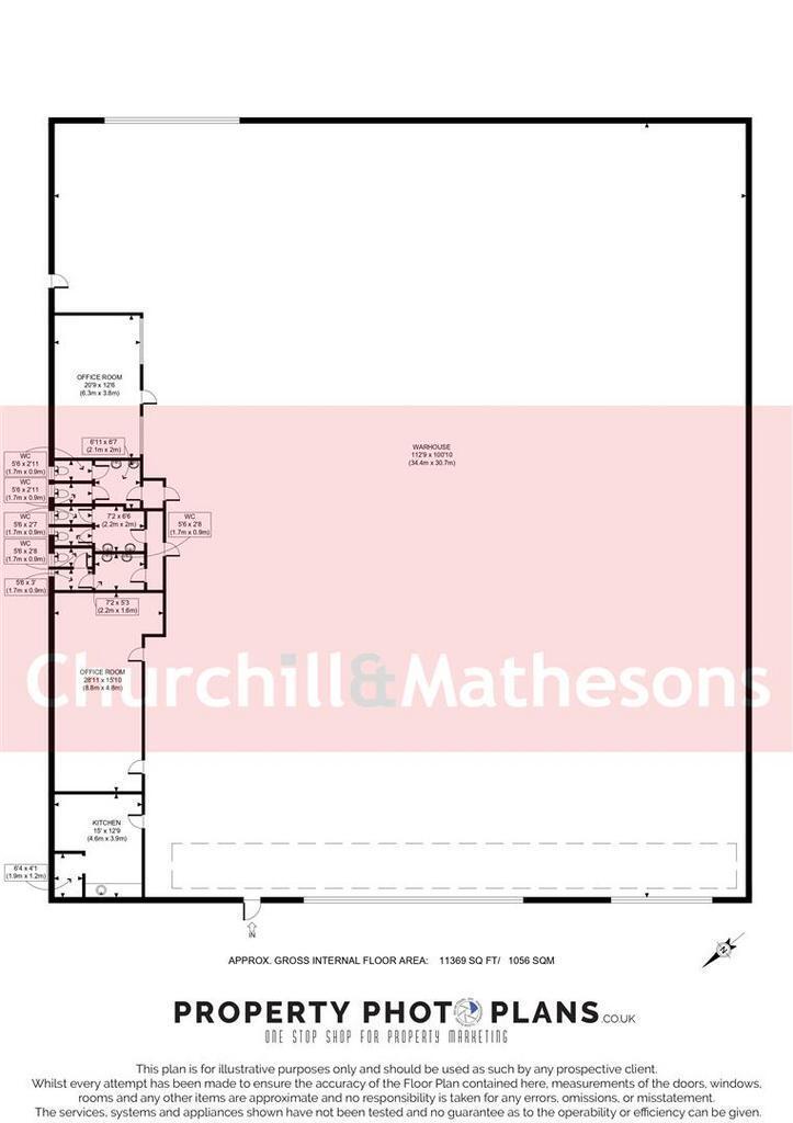 176A Park Ave, Londres à vendre Plan d’étage– Image 1 sur 5