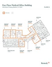 1305 Airport Fwy, Bedford, TX à louer Plan de site– Image 1 sur 2
