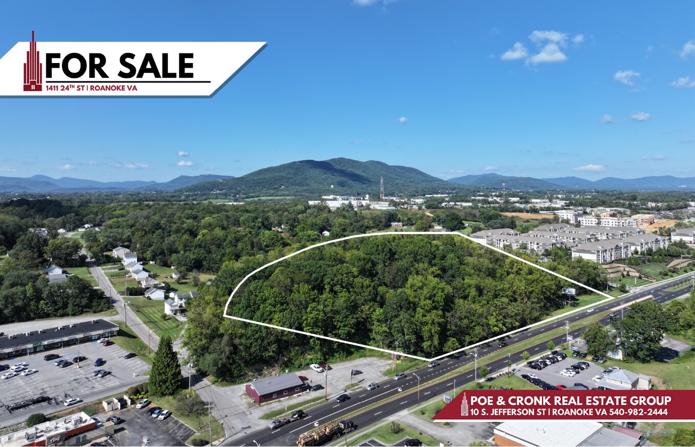 1411 24th St NE, Roanoke, VA à vendre Aérien– Image 1 sur 6