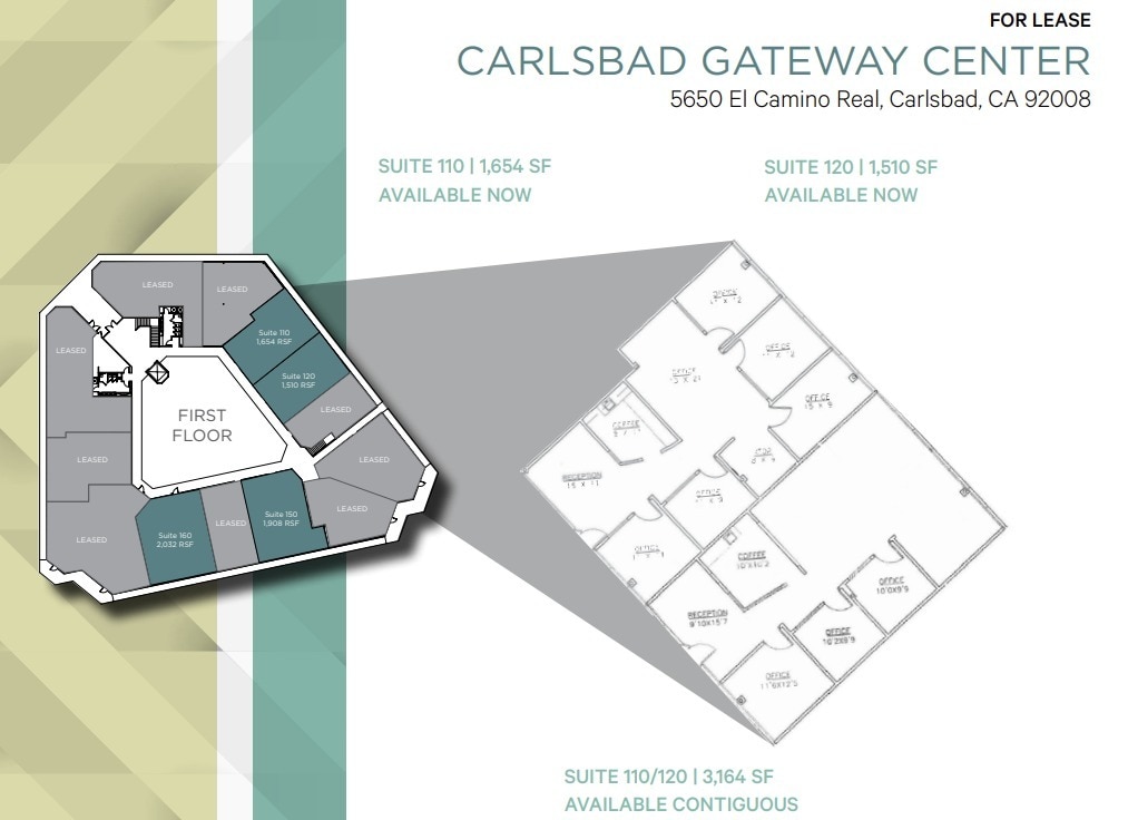 5631 Palmer Way, Carlsbad, CA à louer Plan d’étage– Image 1 sur 1