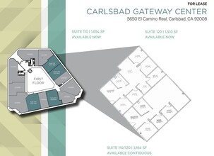 5631 Palmer Way, Carlsbad, CA à louer Plan d’étage– Image 1 sur 1