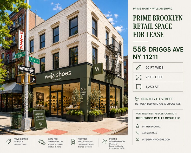 556 Driggs Ave, Brooklyn, NY à louer - Photo de l’immeuble – Image 2 sur 10