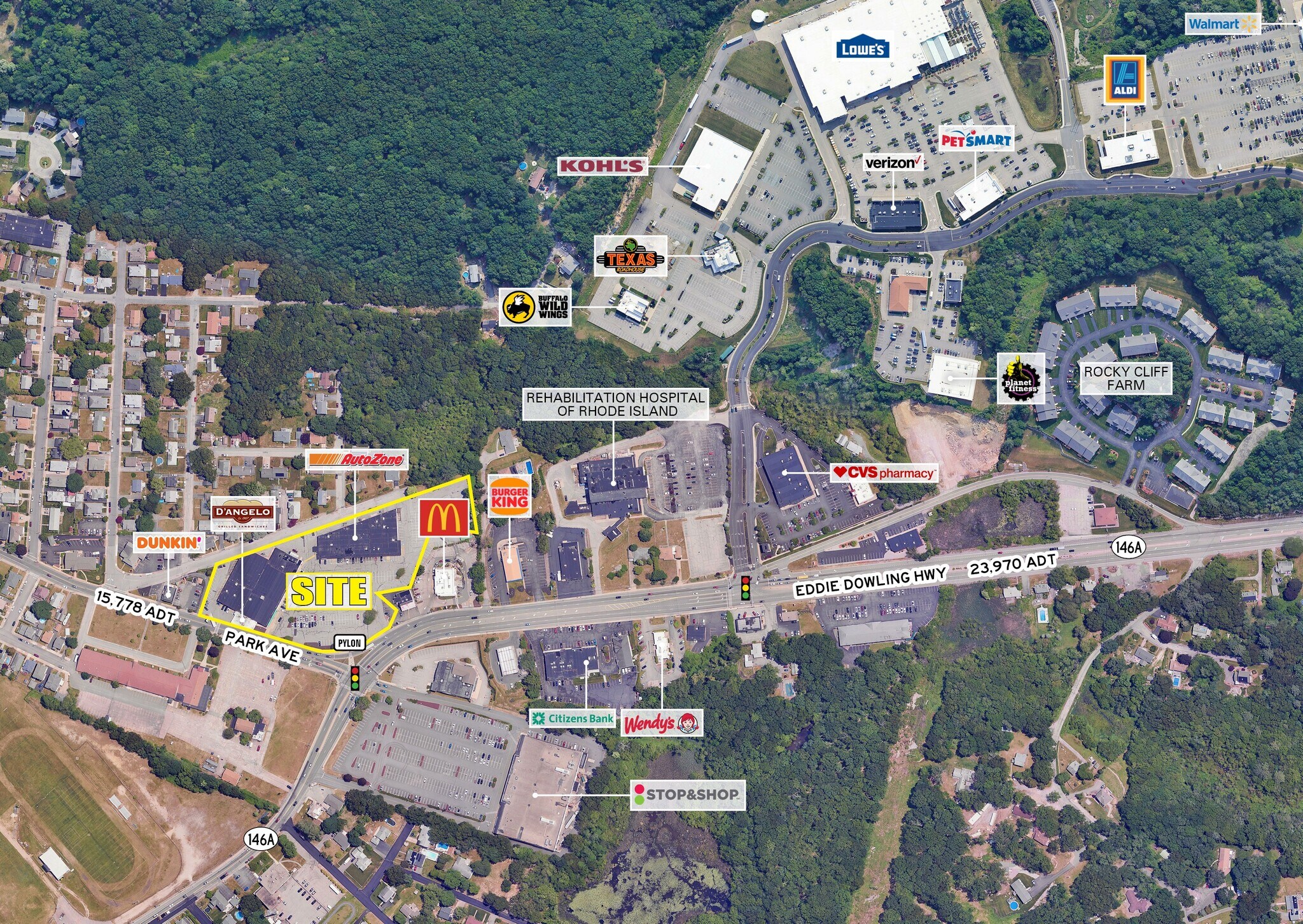 1400-1450 Park Ave, Woonsocket, RI à louer Photo principale– Image 1 sur 5