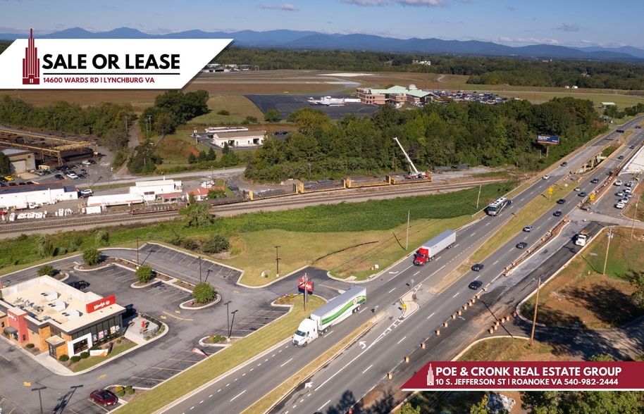 14600 Wards Rd, Lynchburg, VA à louer - Aérien – Image 2 sur 6