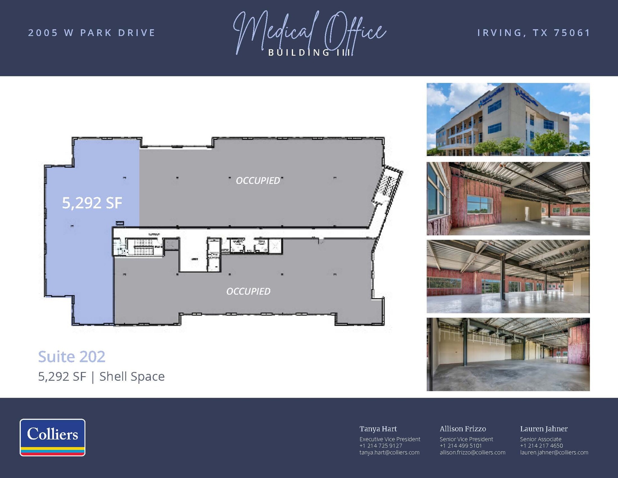 2005 W Park Dr, Irving, TX à louer Plan d’étage– Image 1 sur 2